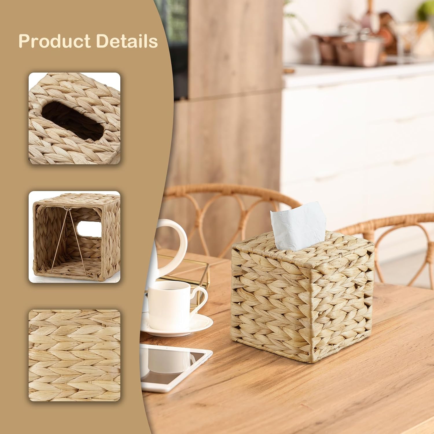 Woven Facial Tissue Holder