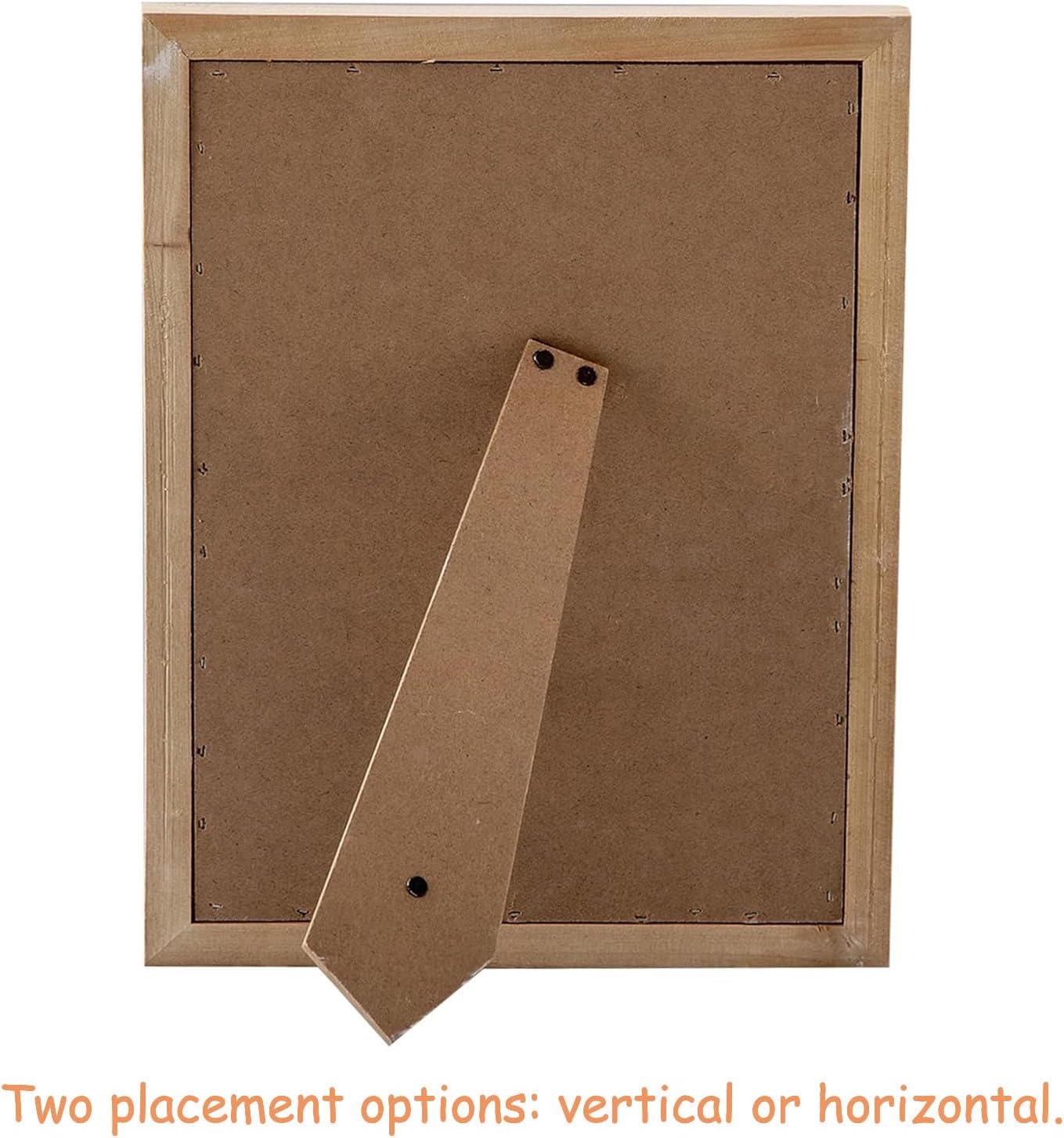 Stand / Small Linen Desk Bulletin Board / Linen / Brown / 12 x 16