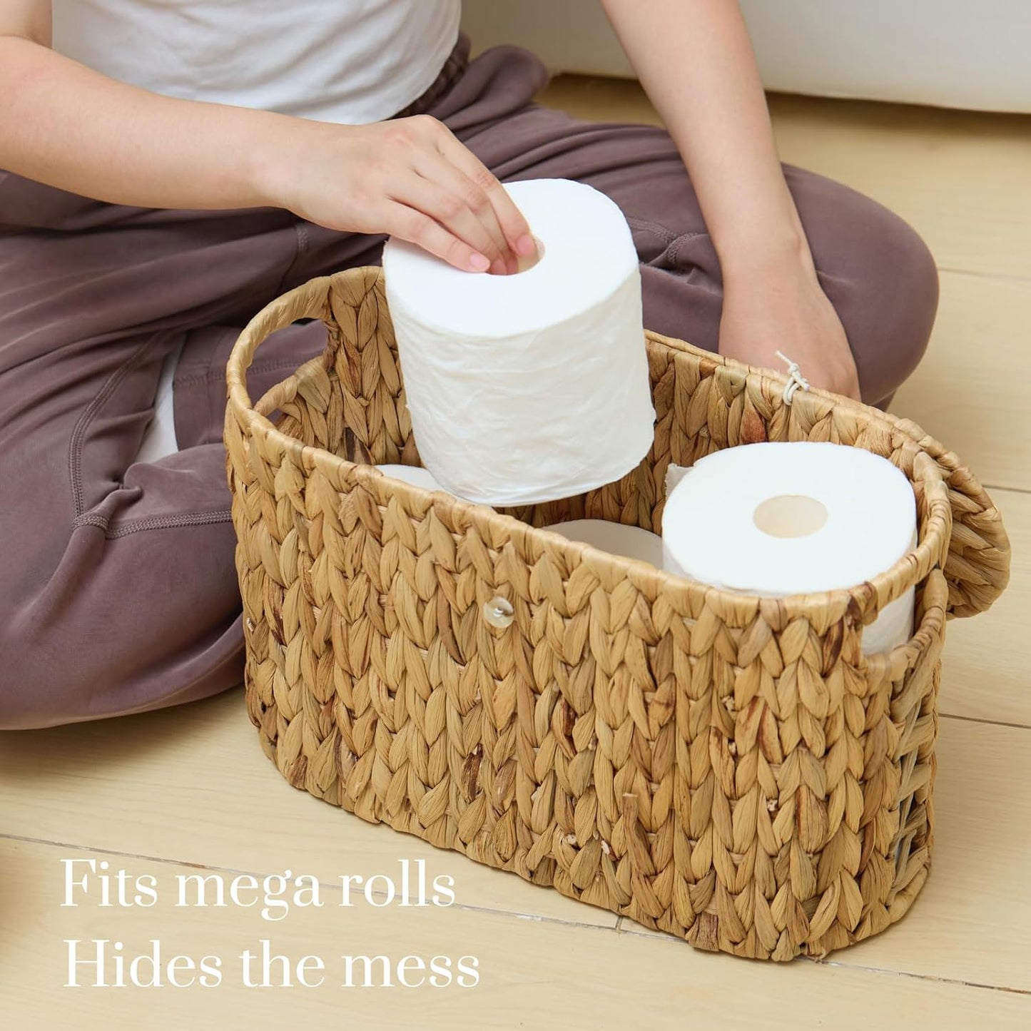 Papers Container for up to 6 Mega Rolls / 6 Rolls