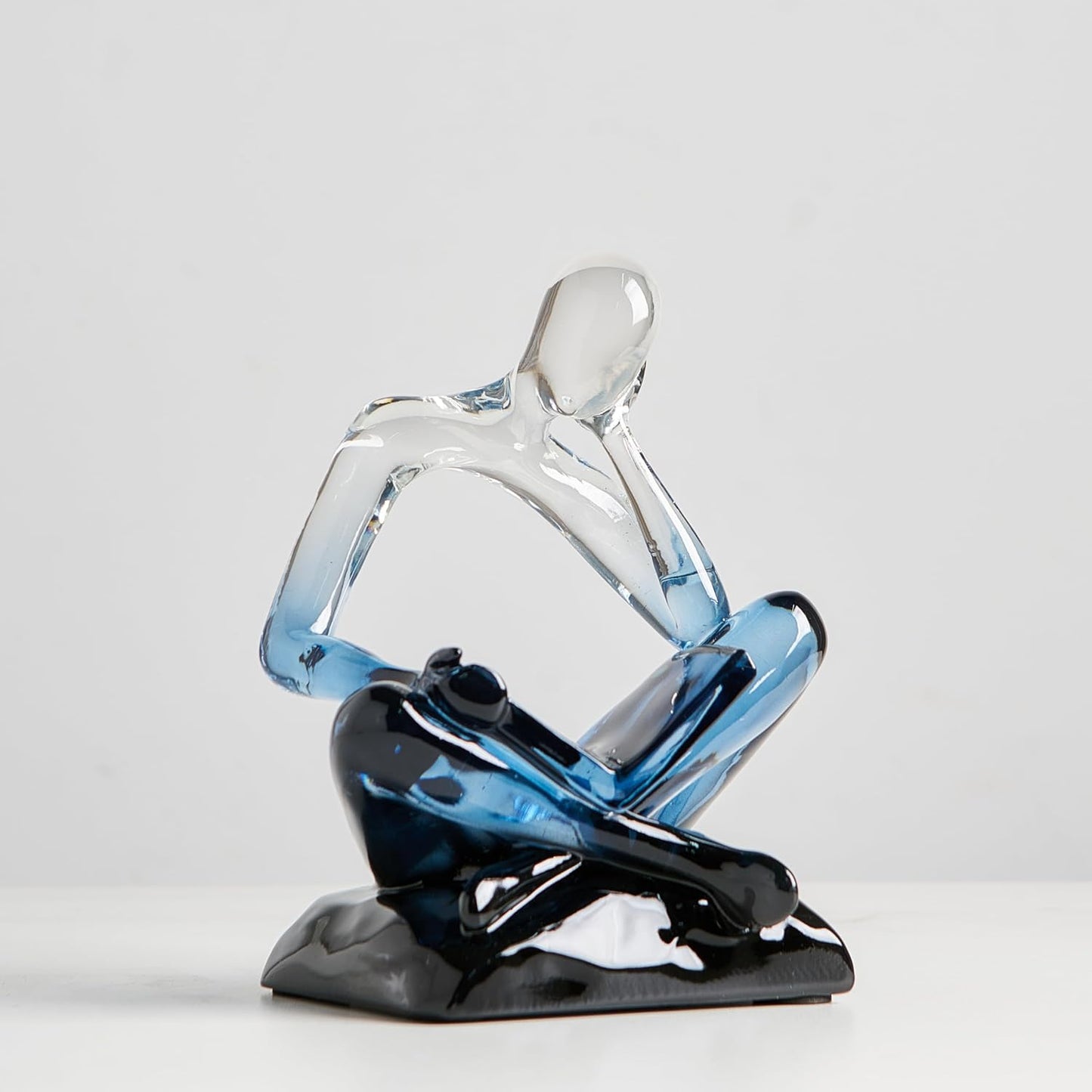 Art Statue / Desk/Shelf Modern Home Decor Decoration / Thinking - Blue Gradient