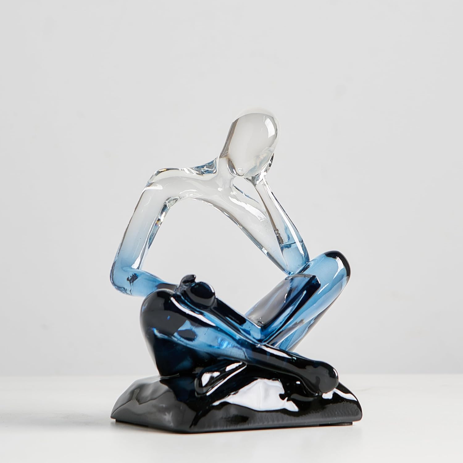 Art Statue / Desk/Shelf Modern Home Decor Decoration / Thinking - Blue Gradient