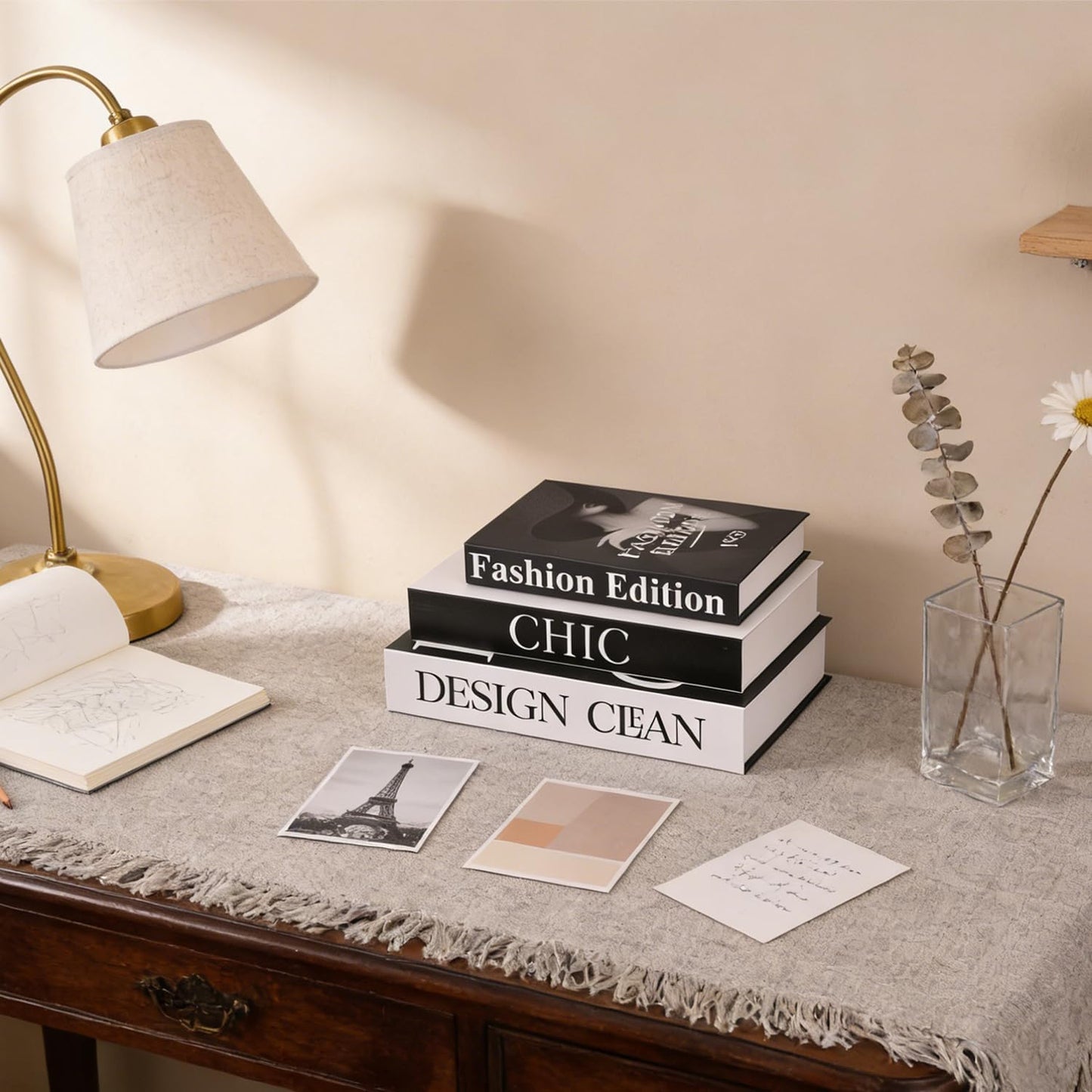 Decorative Storage Books / Elegant / Set of 3