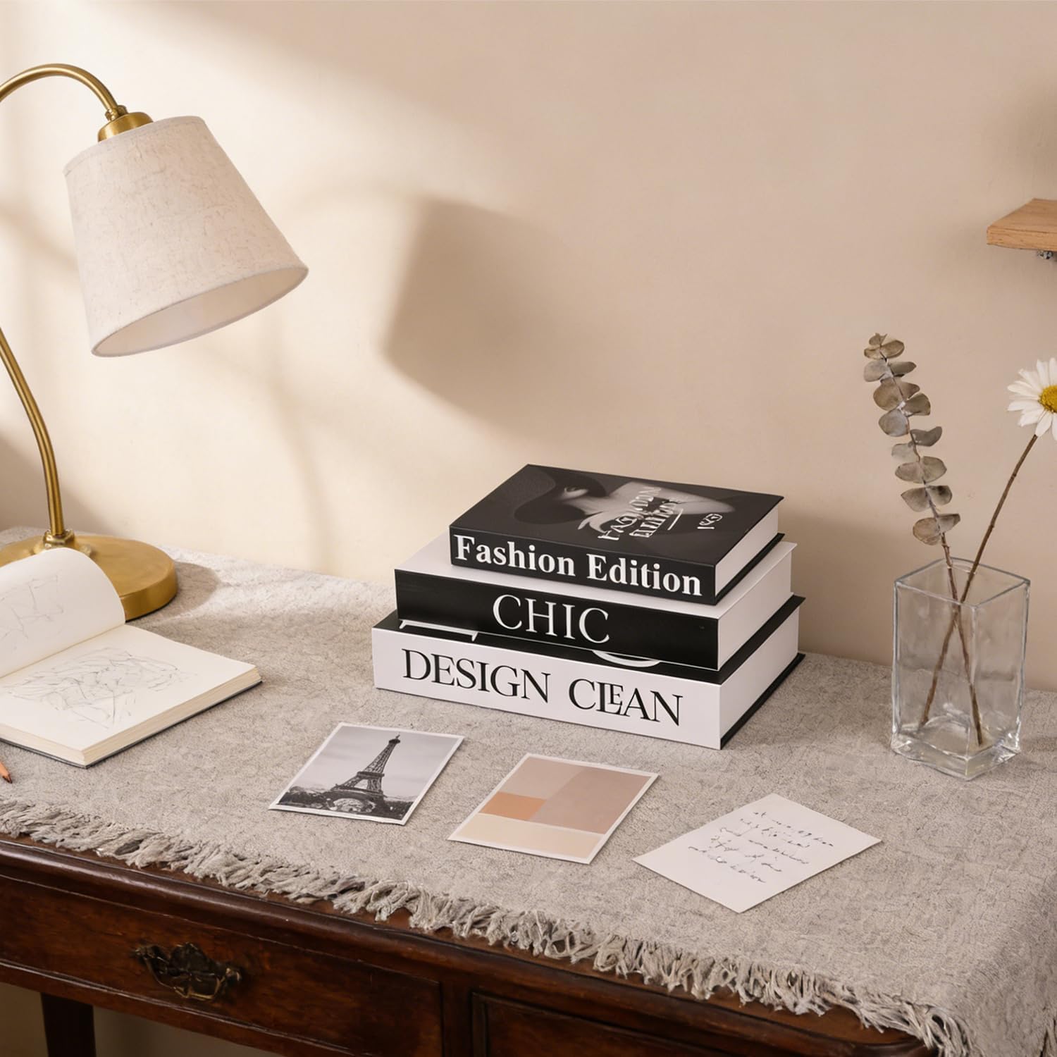 Decorative Storage Books / Elegant / Set of 3