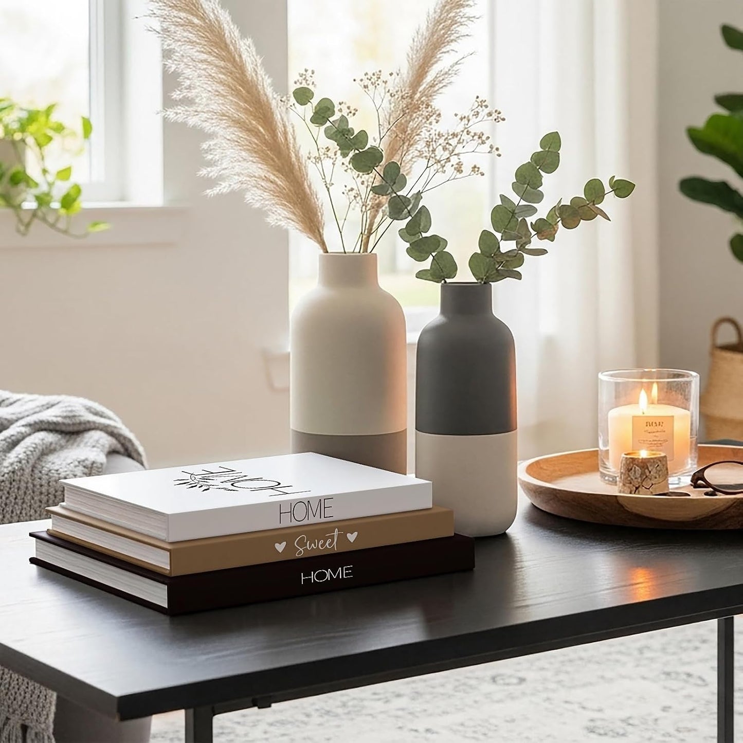 Coffee Table Faux Books for Decoration / Classic / Paper / Set of 3