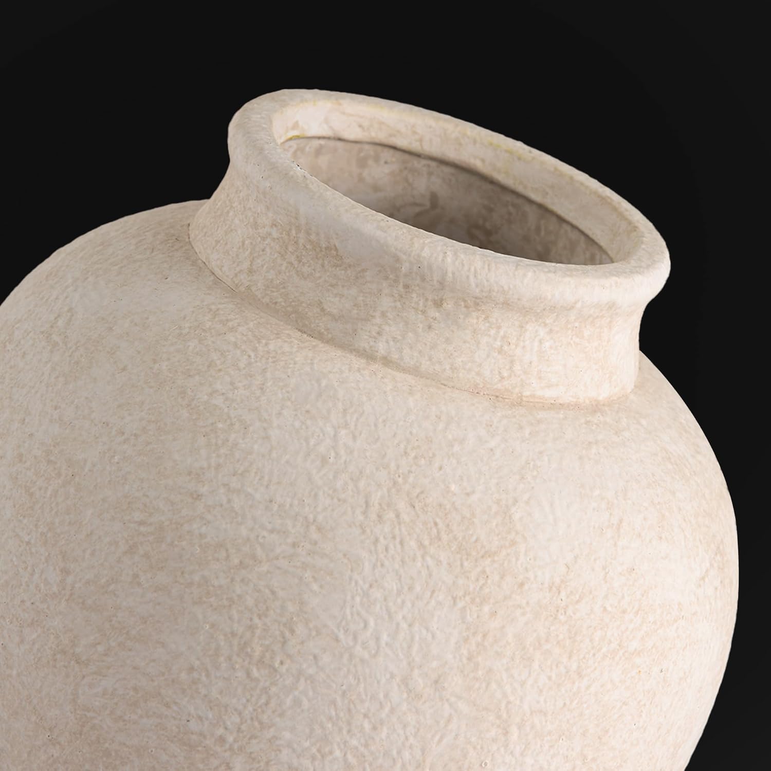 Ceramic Flower Vase / 6.7" - W