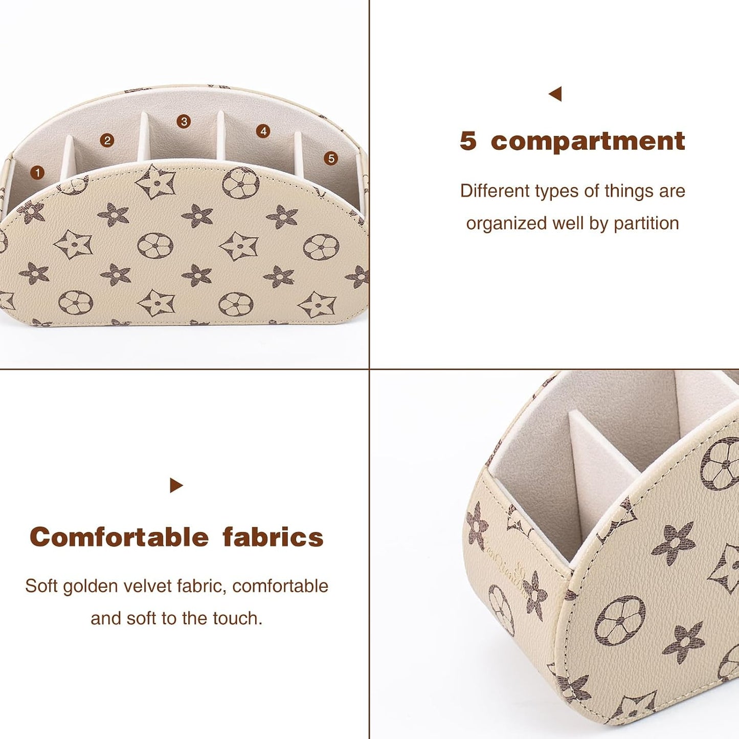 Remote Control Holders Organizer Box / Begin+brownf / S