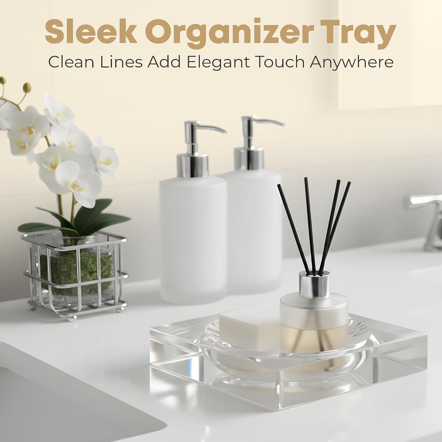 Acrylic Catchall Tray / Clear