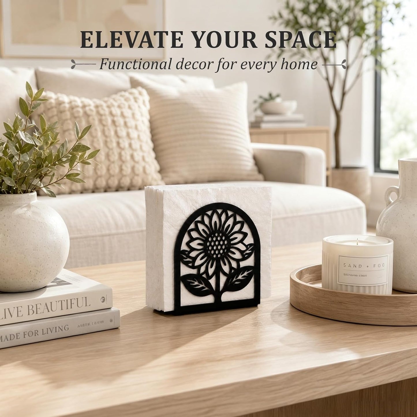 Decorative Metal Napkin Holders