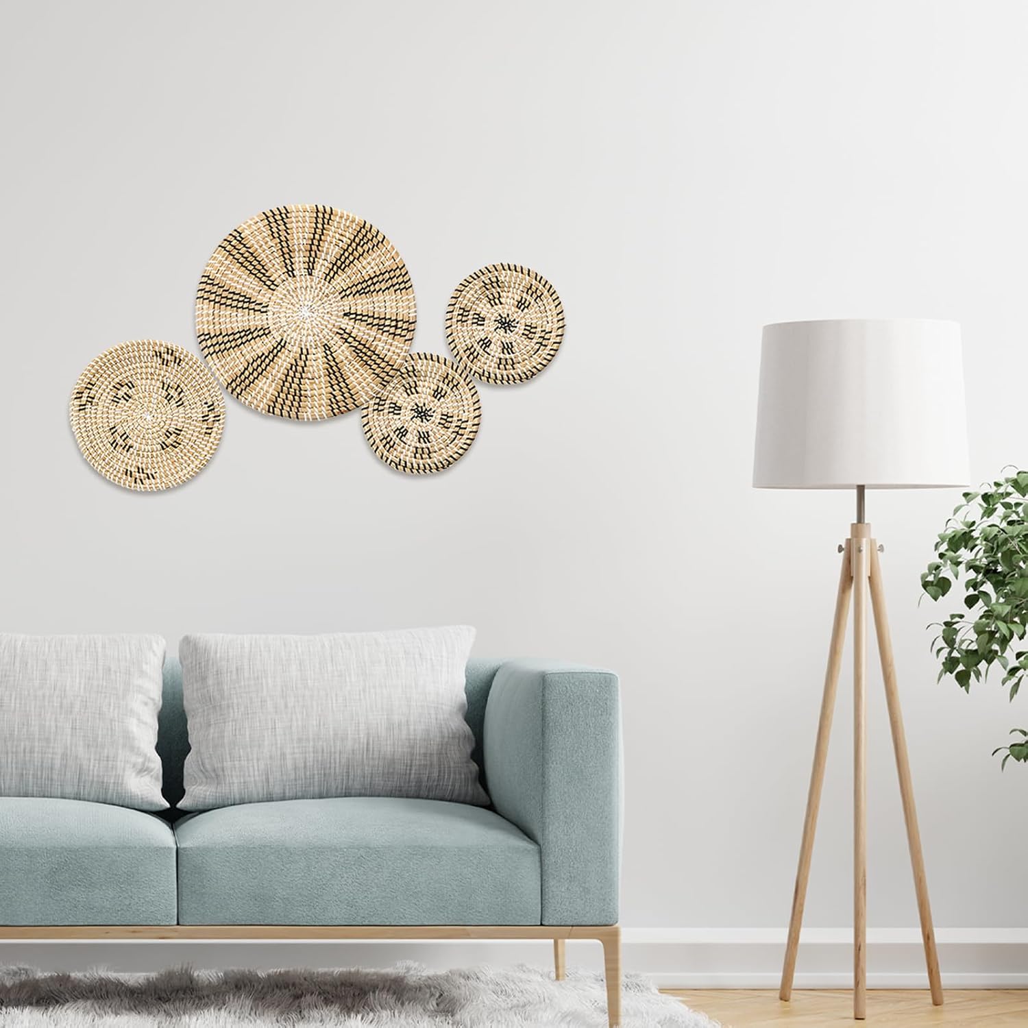 Hanging Woven Wall Basket