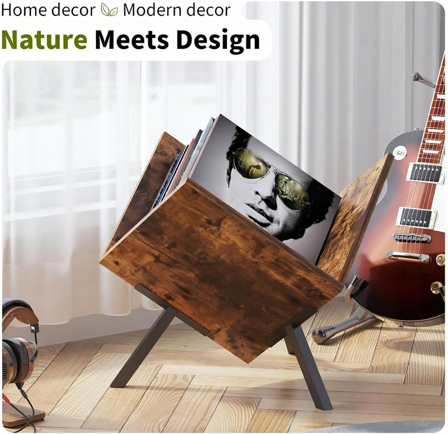 Conceptual Design Vinyl Record Storage, Album Organizer for Home | Conceptual Design, Organizes & Protects Vinyl