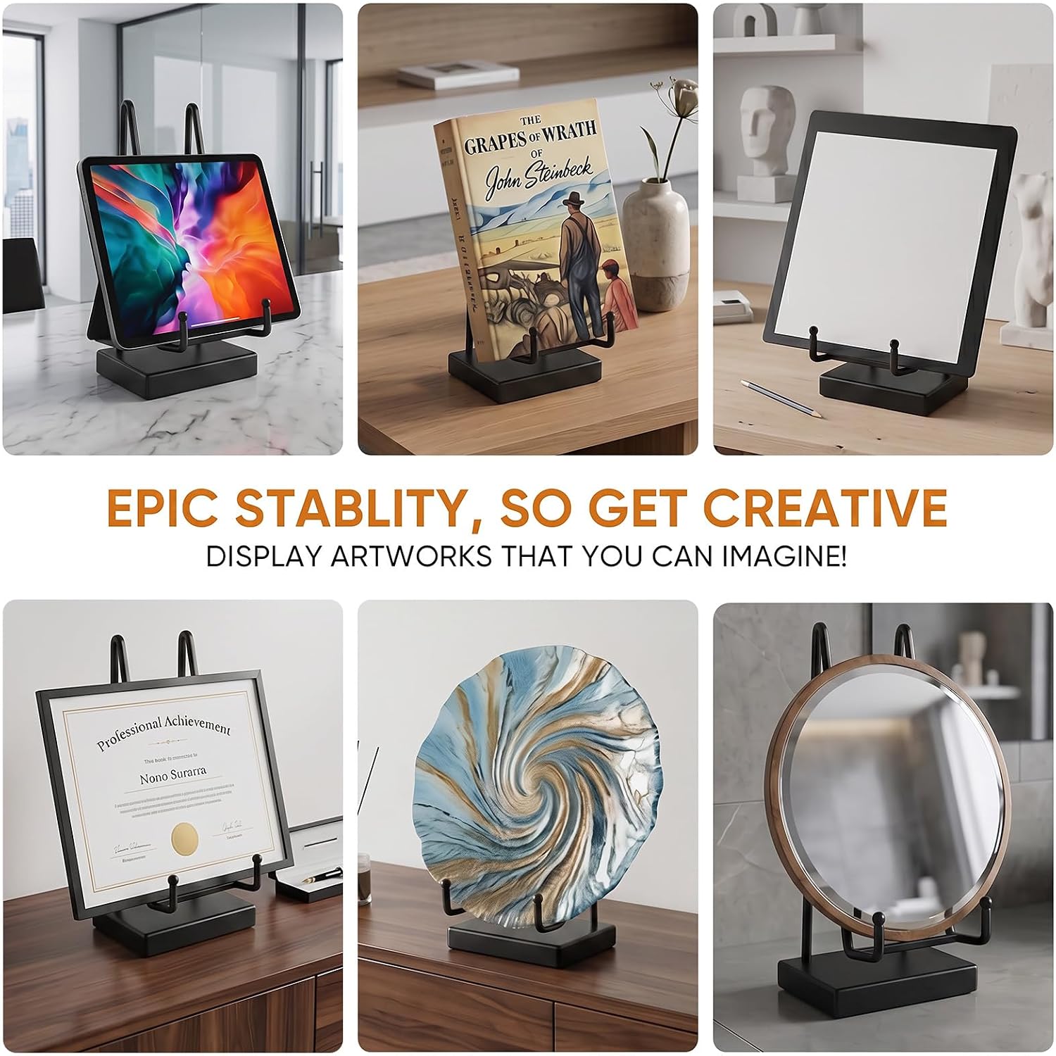 Picture Frame Stand / Black