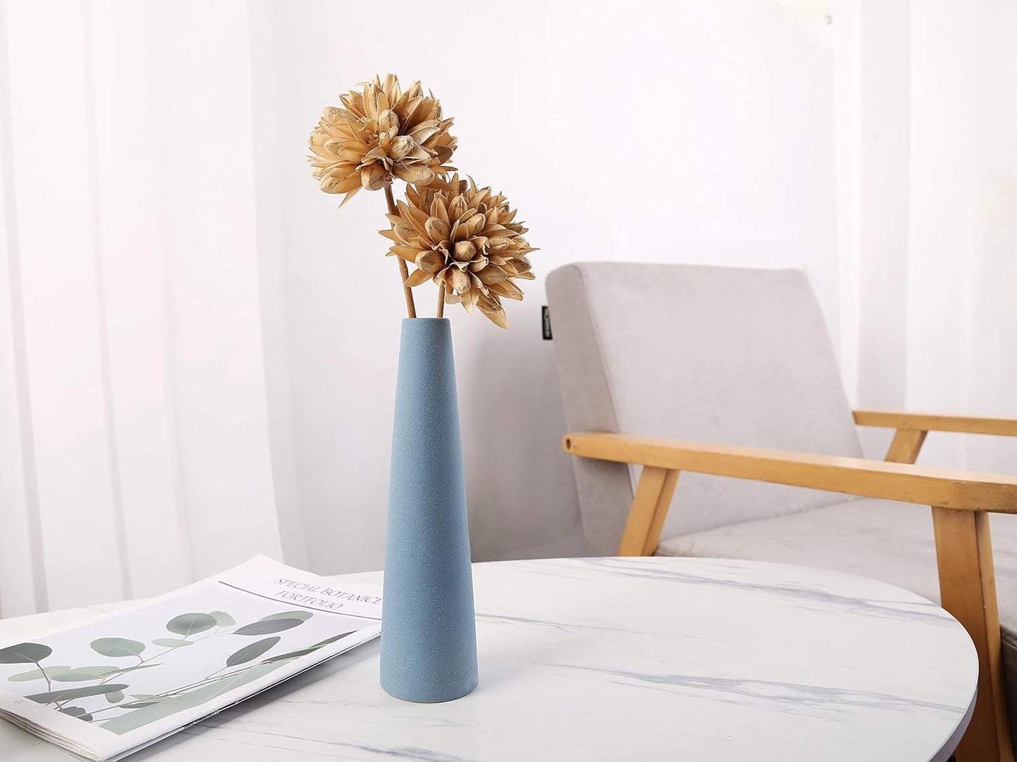 Ceramic Vase / Modern Home Decor Ceramic Vases / Sj White