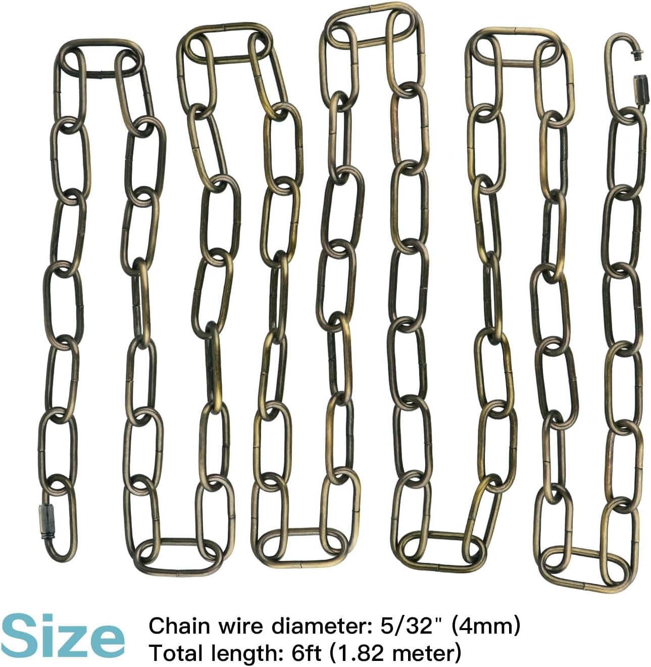 Light Fixture Chain / Bronze