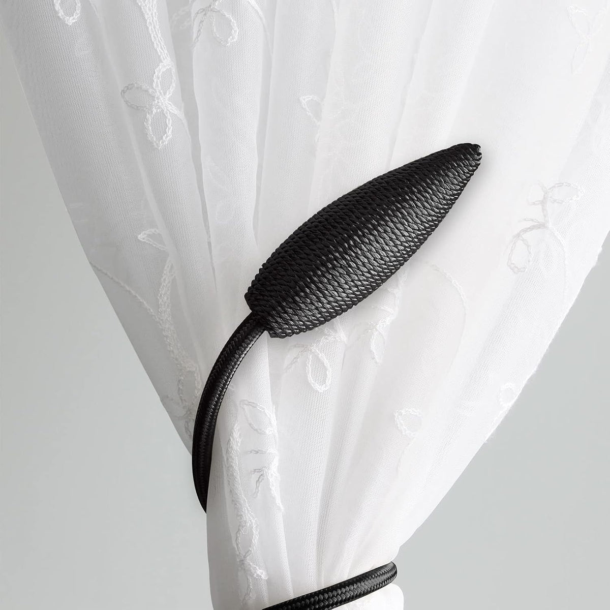 Valea Home 4 Pieces Curtain Tiebacks Clips Creative Window Drape Twist Tie Backs European Style Custom Made Curtain