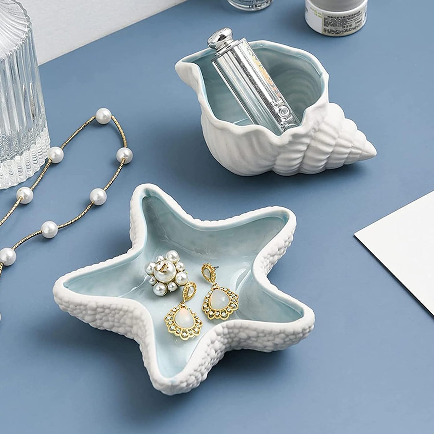 Starfish Ceramic Jewelry Dish Tray / Style4