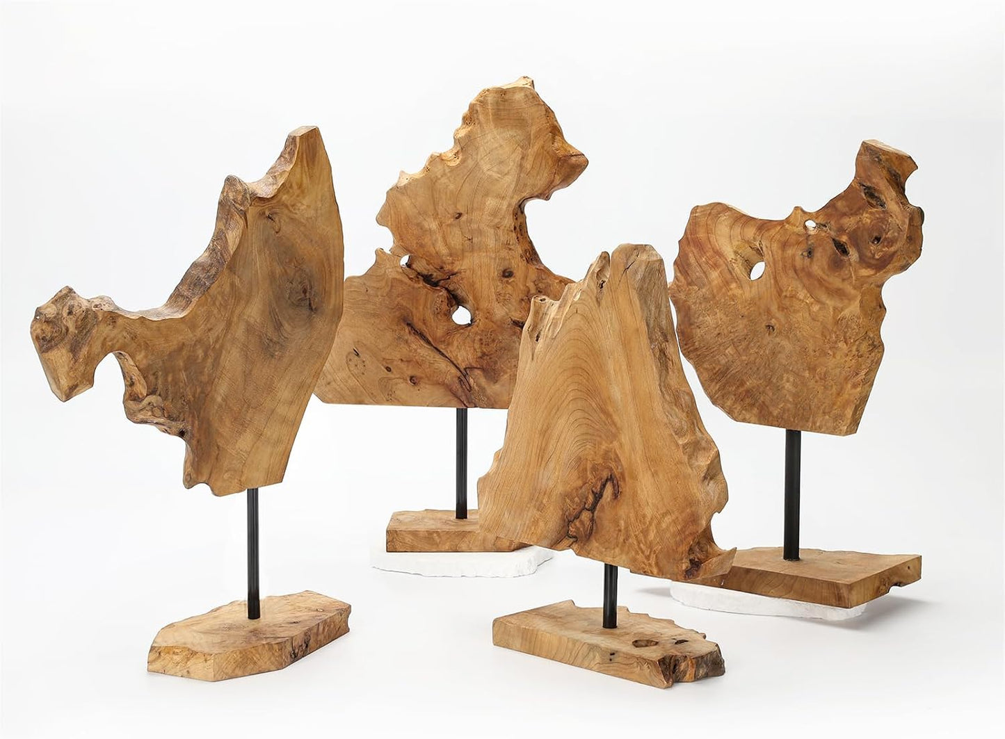 Unique Rustic Tabletop Decor / Irregular*2