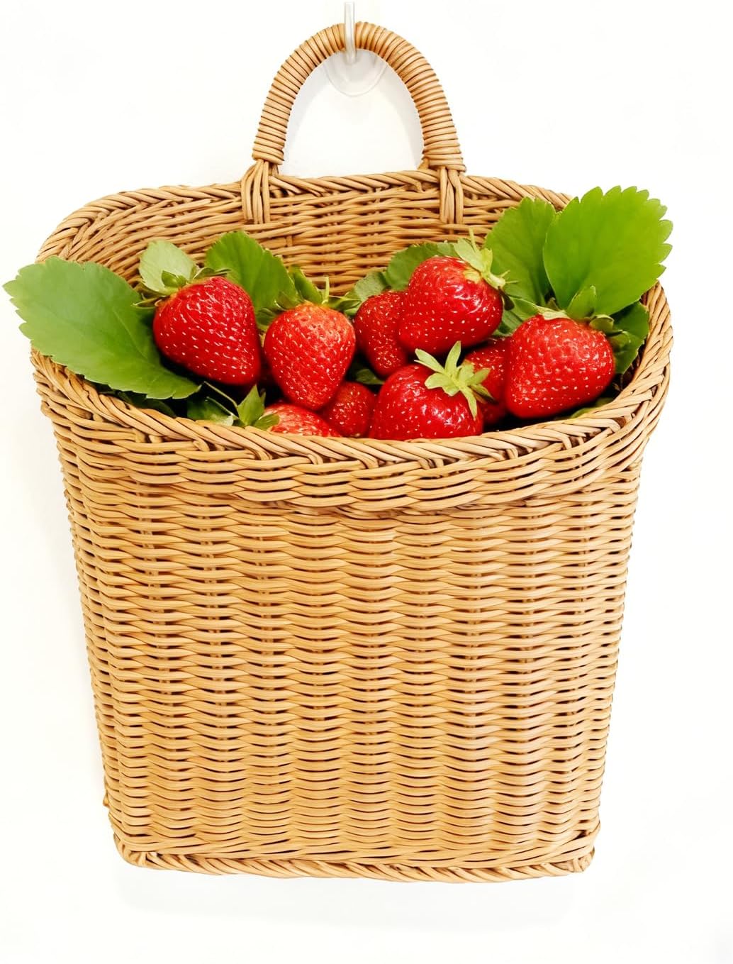 Elegant Boho Farmhouse Hanging Basket