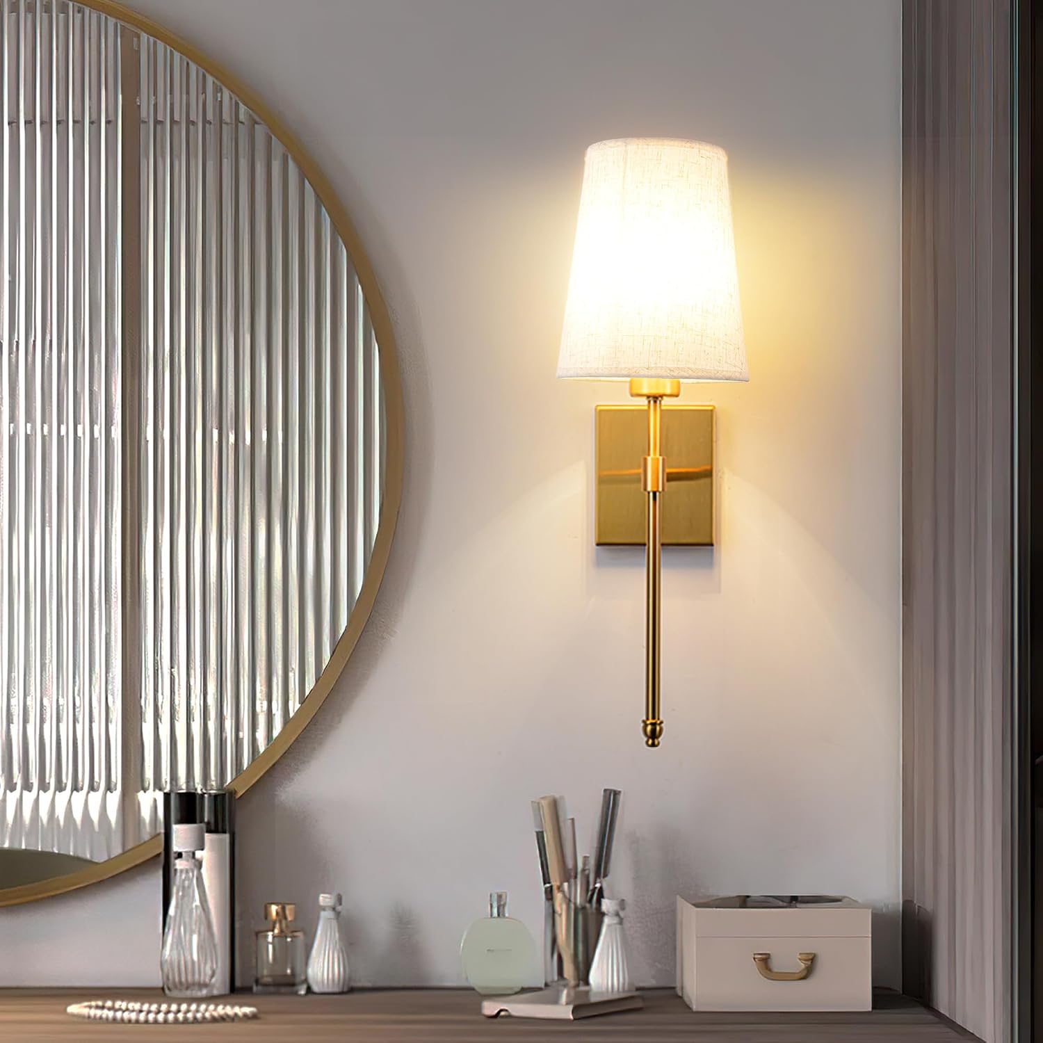 Battery Operated Wall Sconce Light Set Of Two, Battery Operated Sconces Wall Lighting Indoor Wireless Wall Sconce With