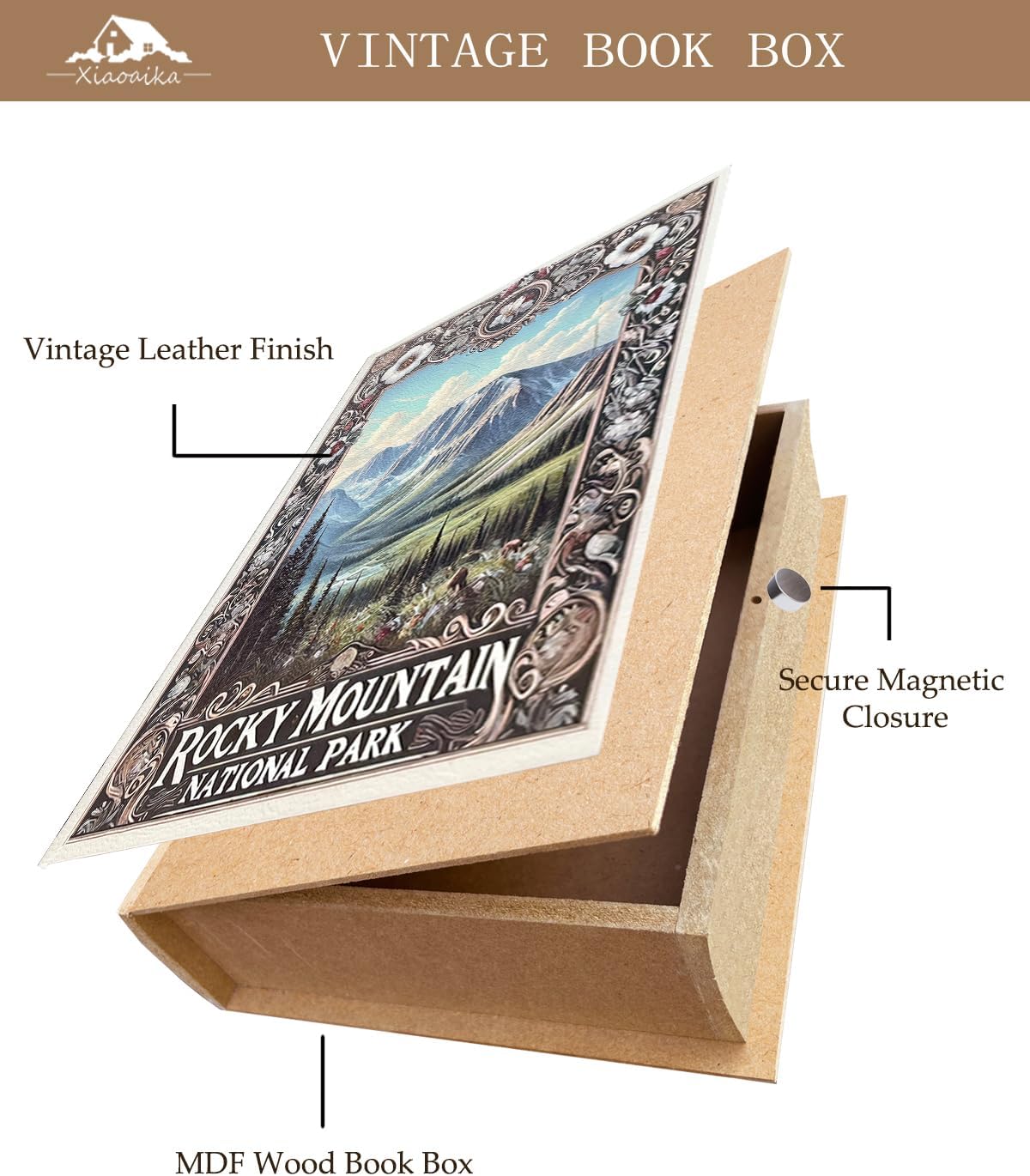 Vintage Faux Book Boxes / Rocky Mountain