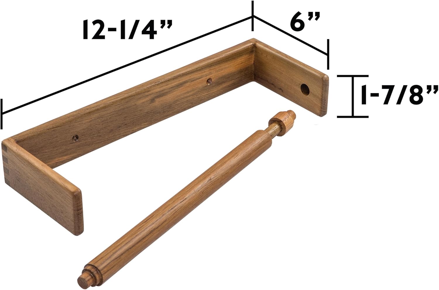 Whitecap Teak Wall-Mount Paper Towel Holder