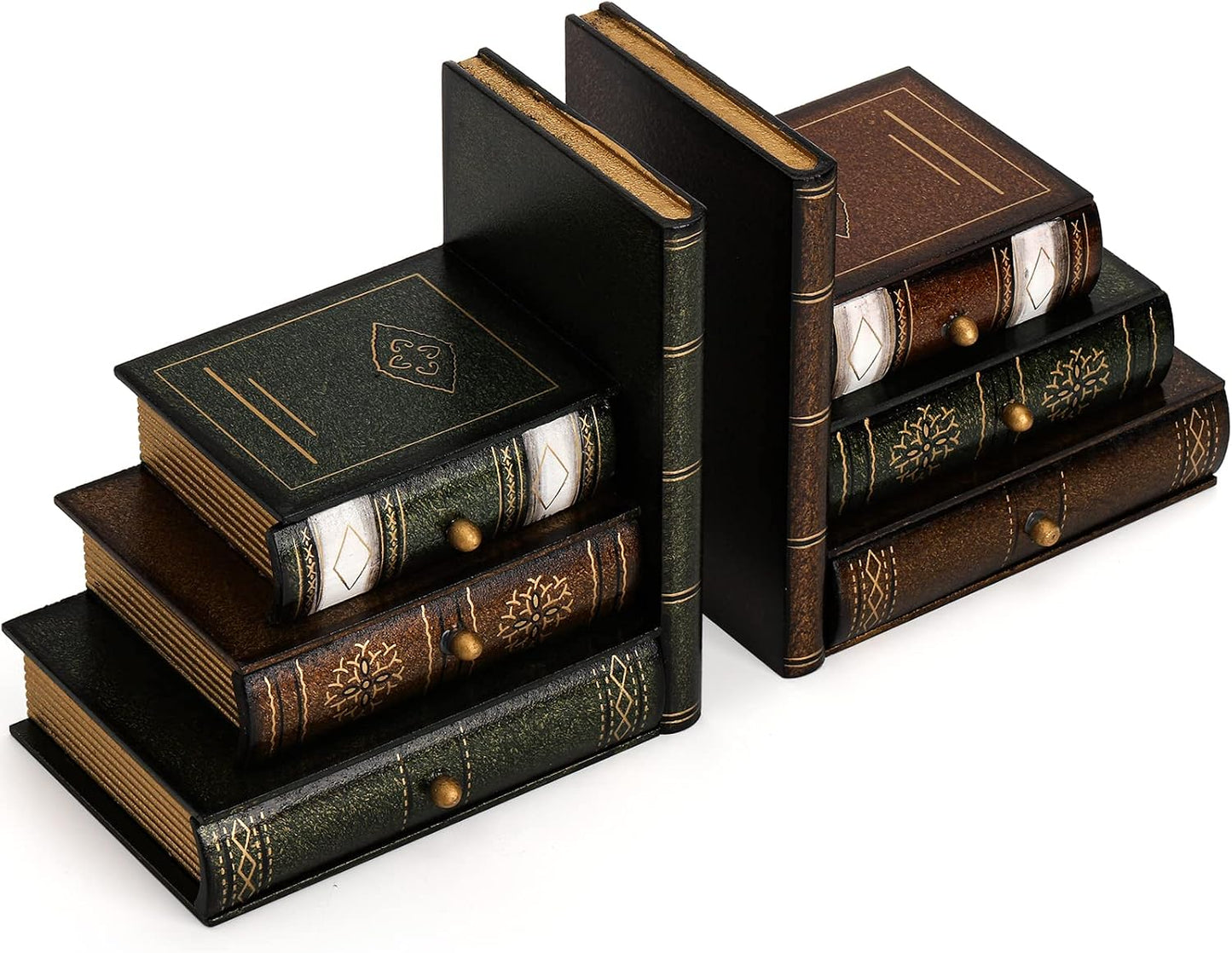 Wood Bookends / Decorative Bookends