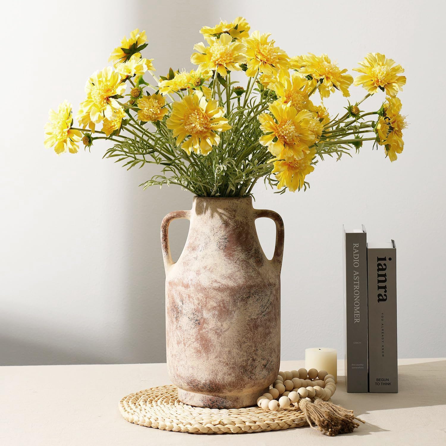 Rustic Farmhouse Vase / 005-terracotta
