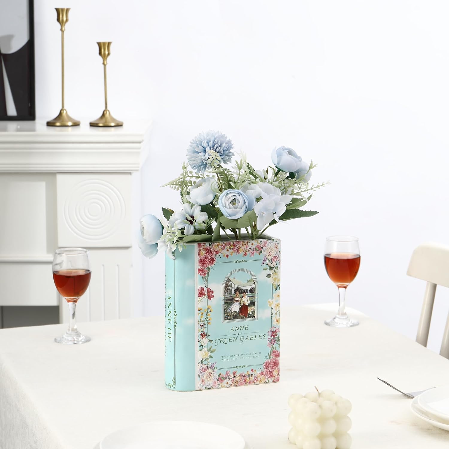 Ceramic Book Vase / Anne / Ceramic-8