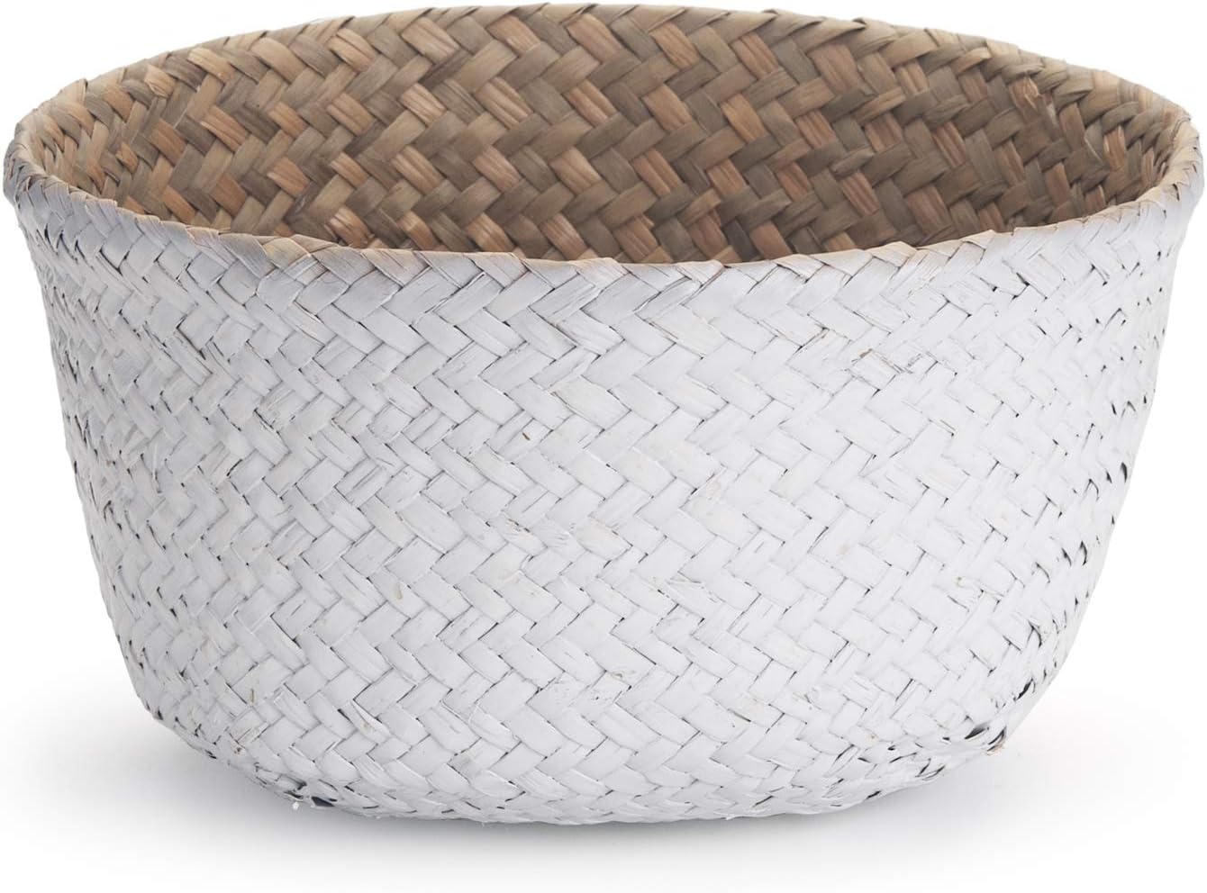 Seagrass Plant Basket / S / White