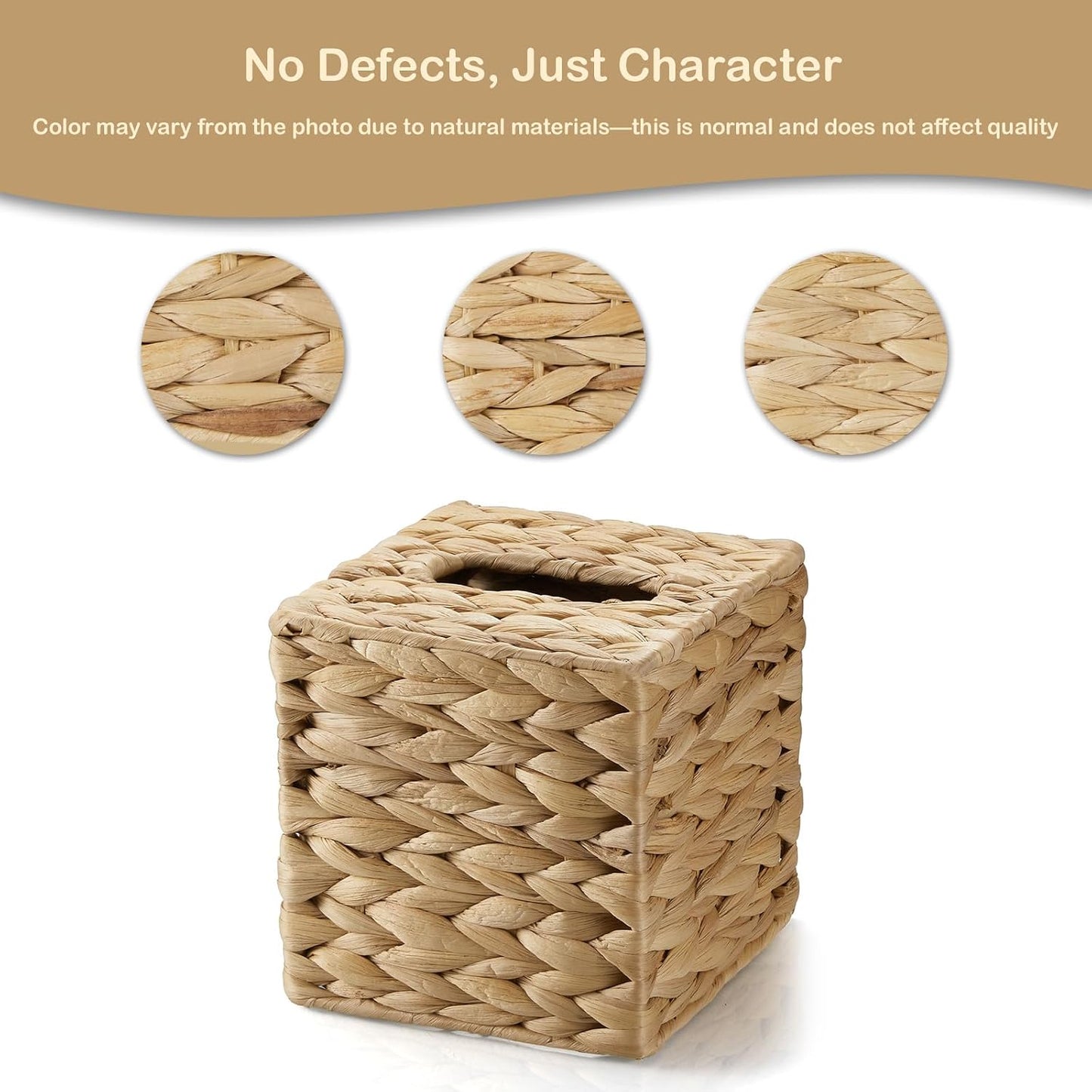 Woven Facial Tissue Holder