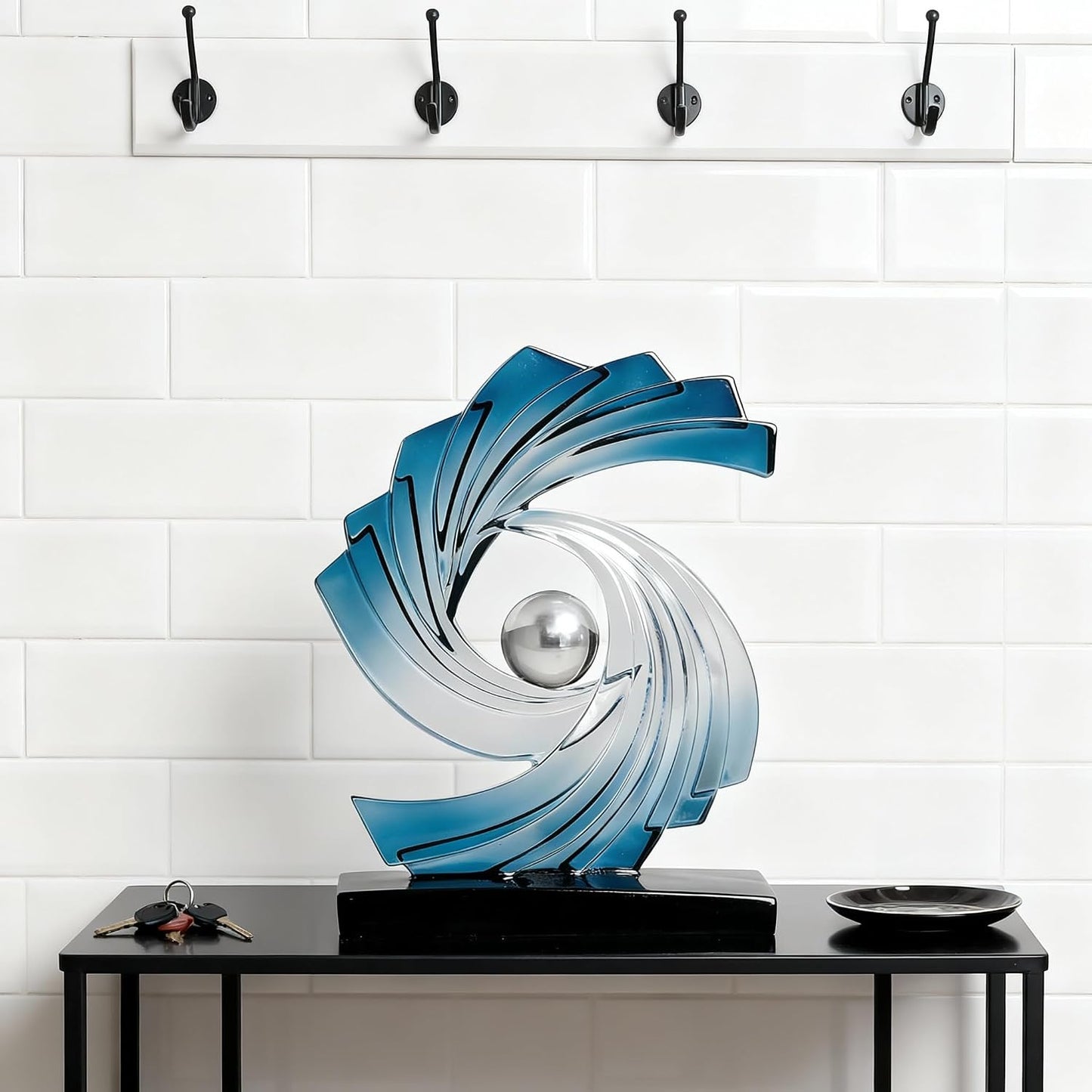Abstract Art Statue / Blue