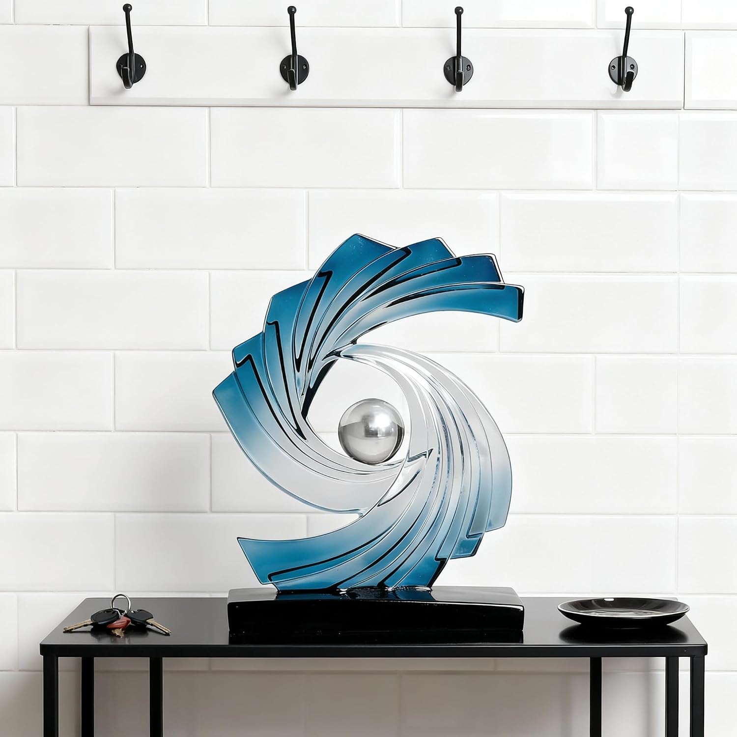 Abstract Art Statue / Blue