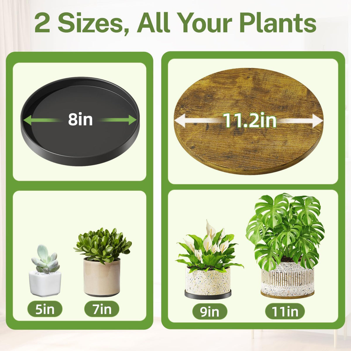 iDavosic.ly Hanging Plant Stand with Grow Light Indoor, 4 Tier, Black Brown | Tall Vertical Corner Metal Flower Shelf
