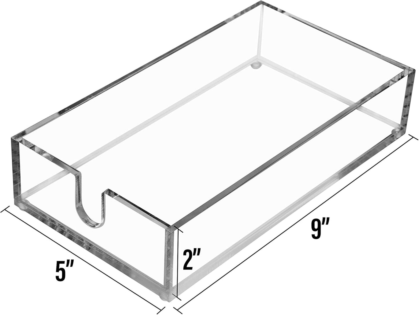 Acrylic Napkin Holder / Clear