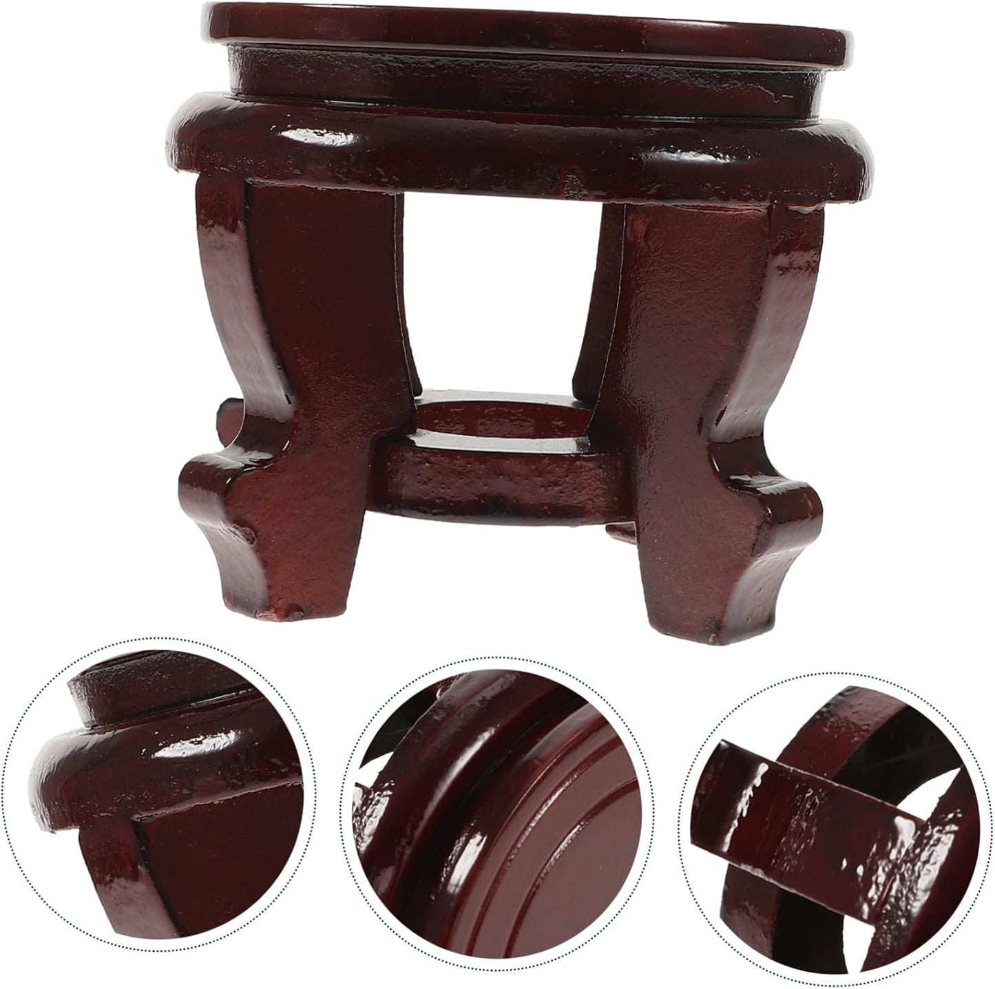 Wood Plant Stand Wooden Potted Plant Riser