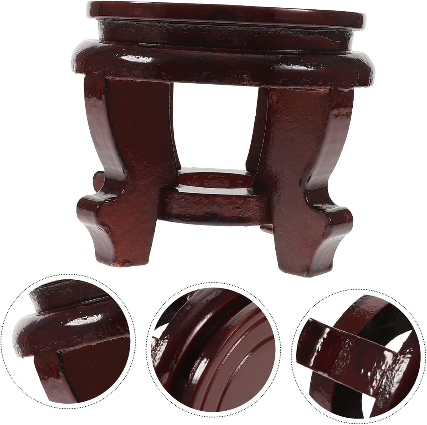Wood Plant Stand Wooden Potted Plant Riser
