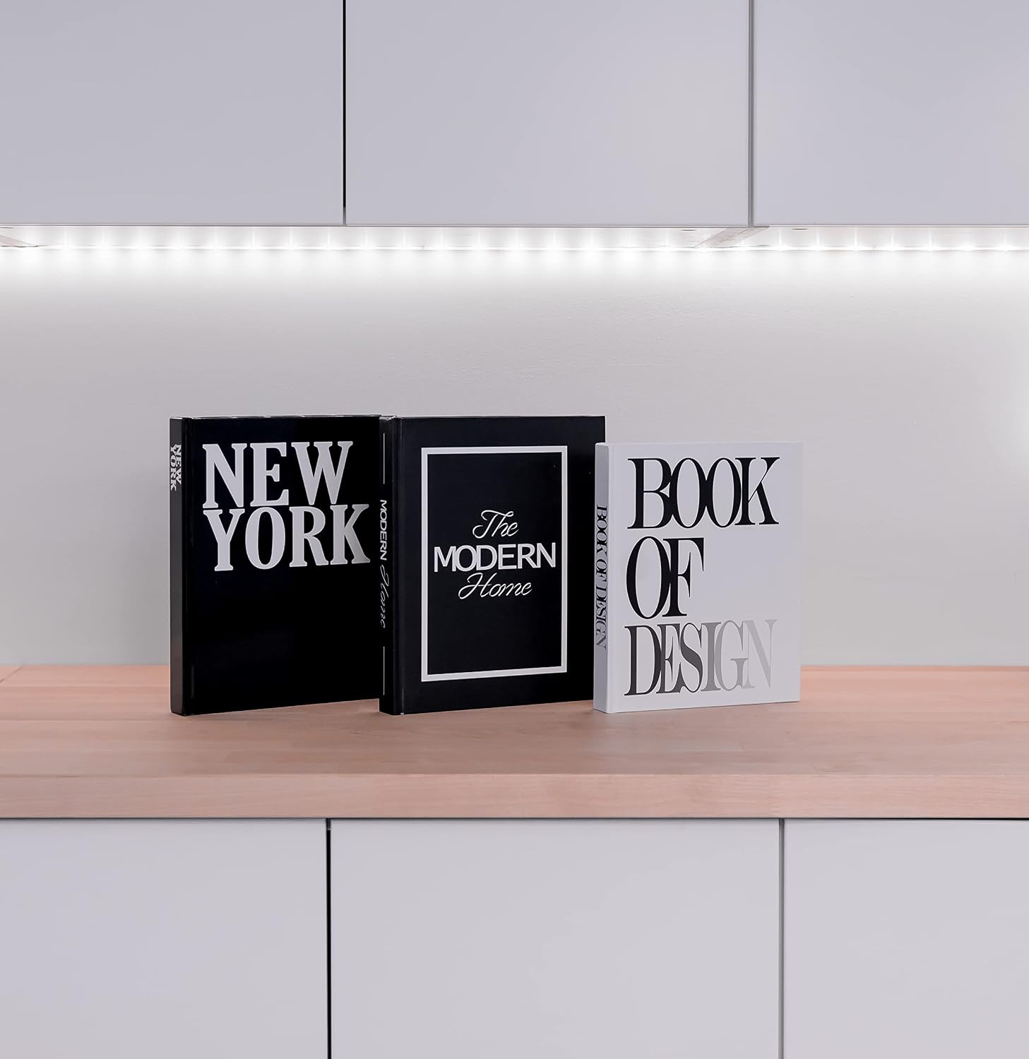 Stylish Fake/Faux Display Books / Set of 3