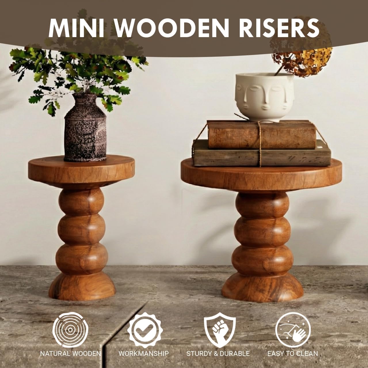 Mini Riser Stand / Set of 2
