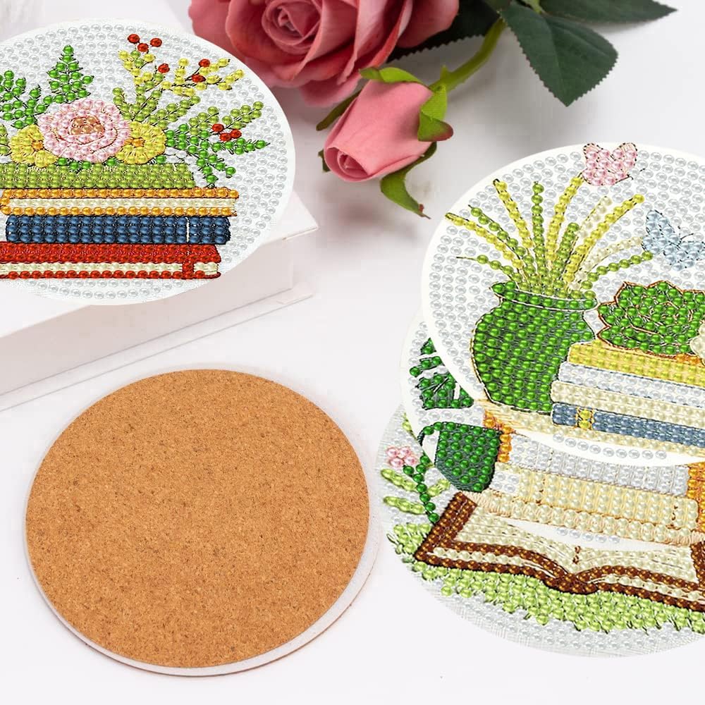 Holder Cork Pads / Plant / Set of 8