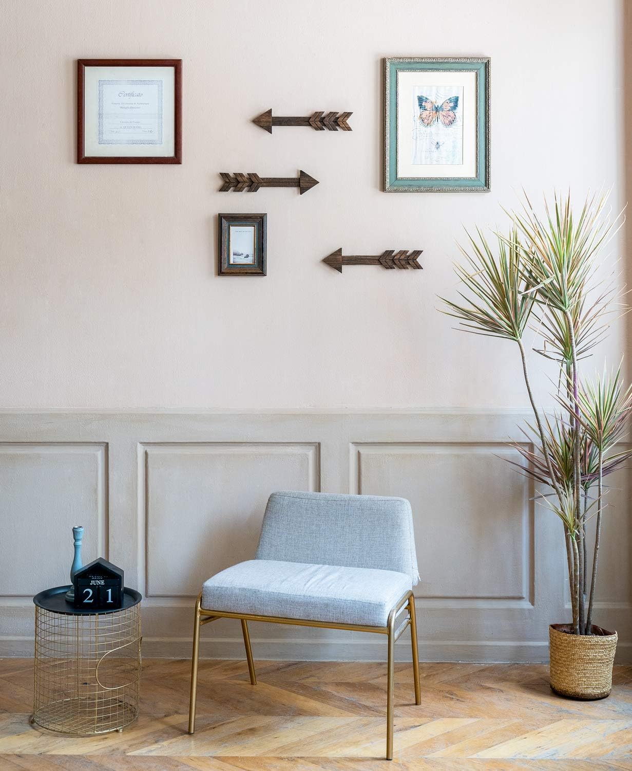 Rustic Wooden Arrow Wall Decor Farmhouse