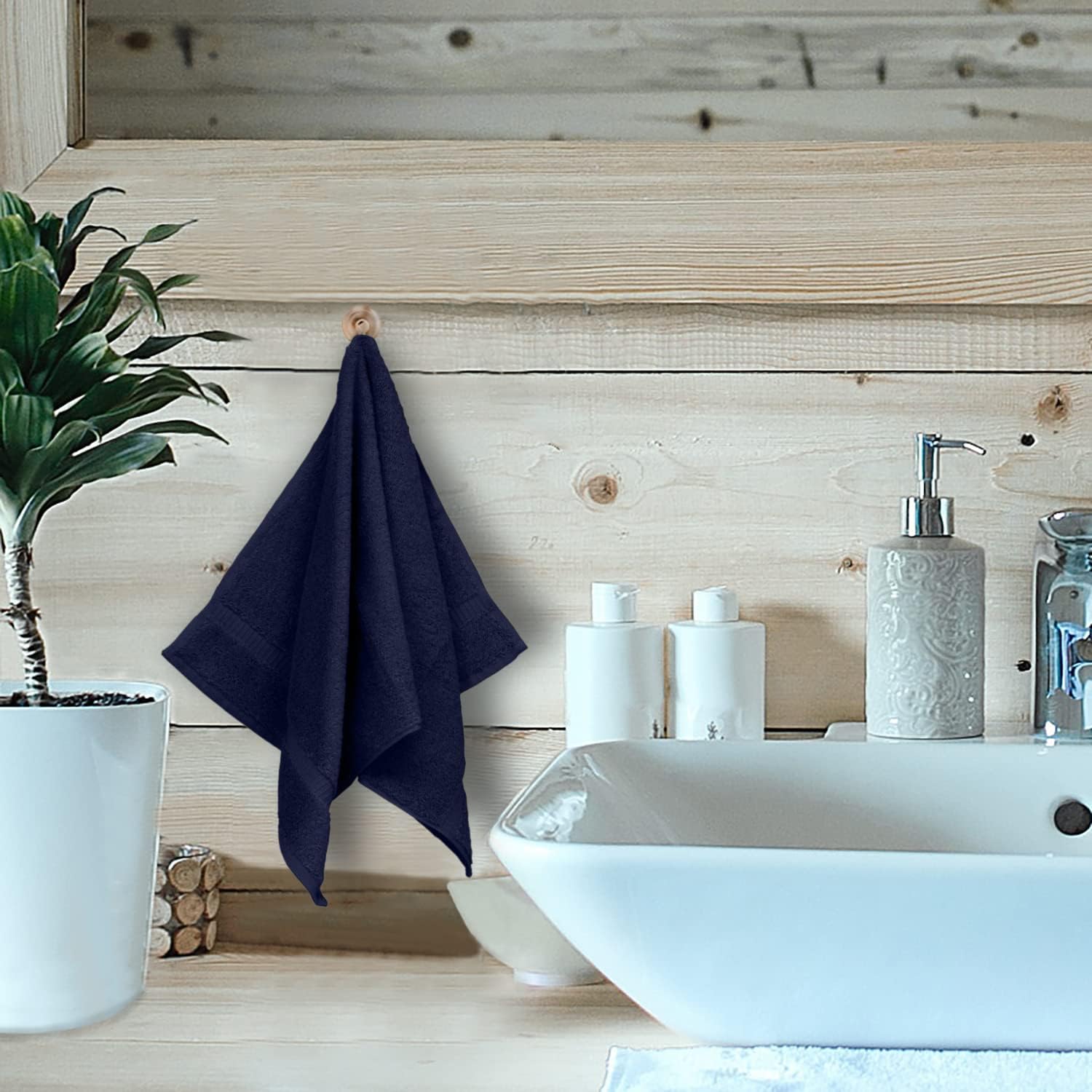 Luxury Hotel & Spa Collection, Quick Dry 100% Turkish Cotton 700 GSM, Eco Friendly Towel, for Bathroom, Gymand Kitchen