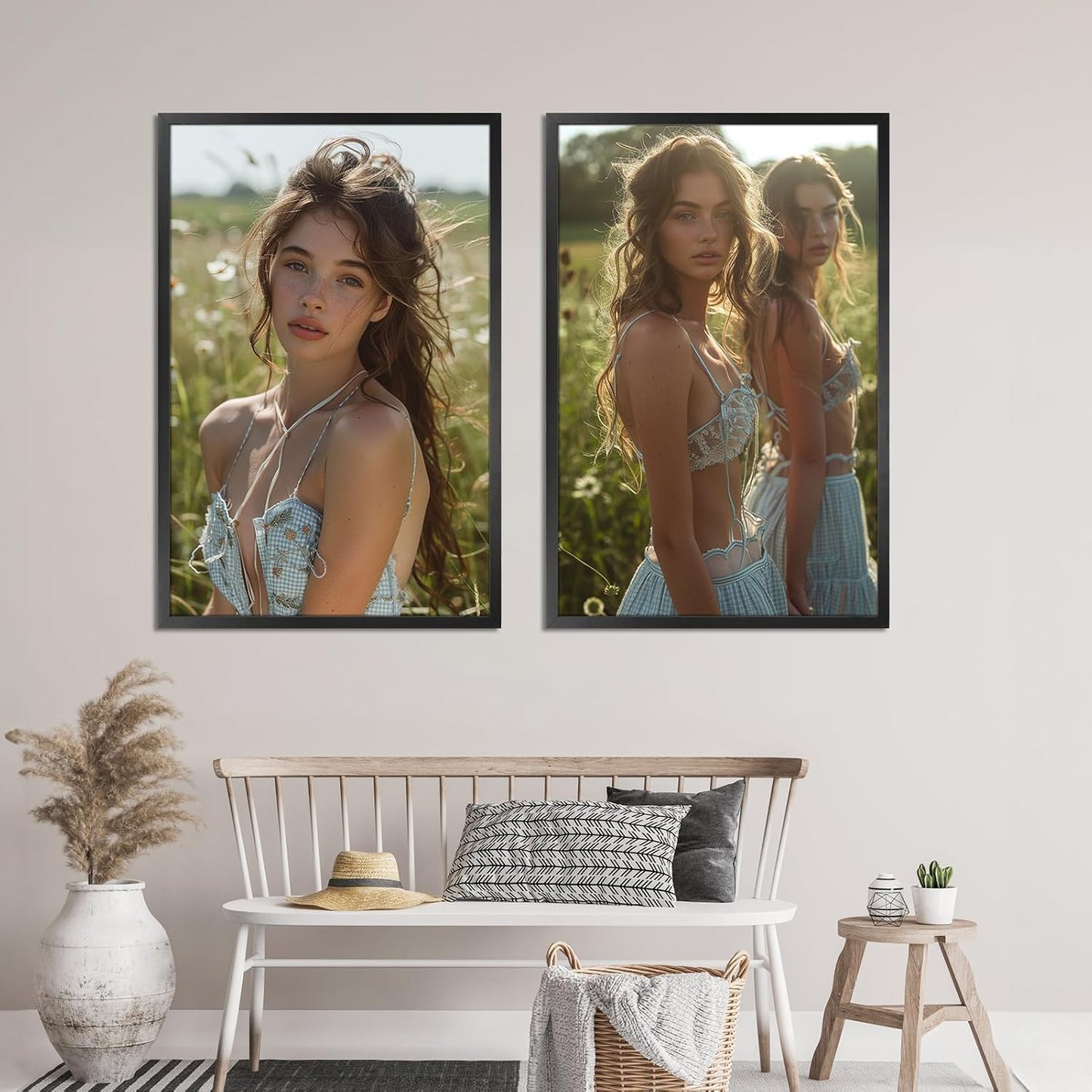 Giftgarden 20x30 Poster Picture Frame Black, Textured Metal Frame 30x20 for Wall Display, Single