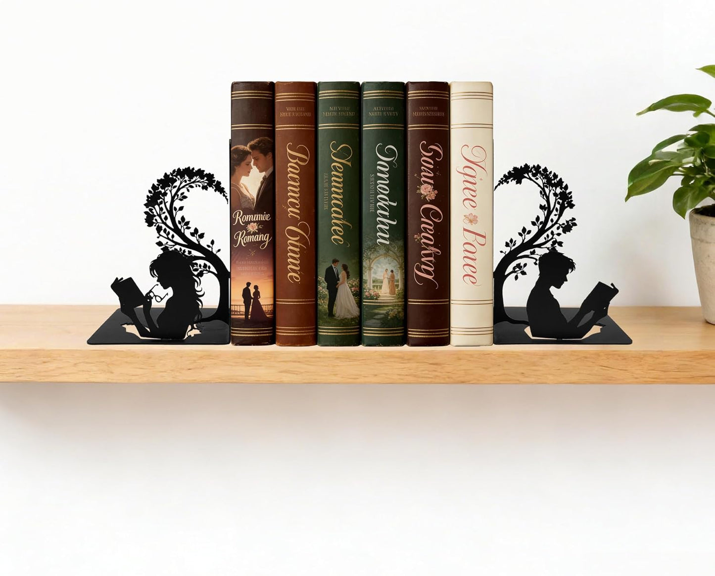 Book Ends for Heavy / Lovers Bookends / Matte Black