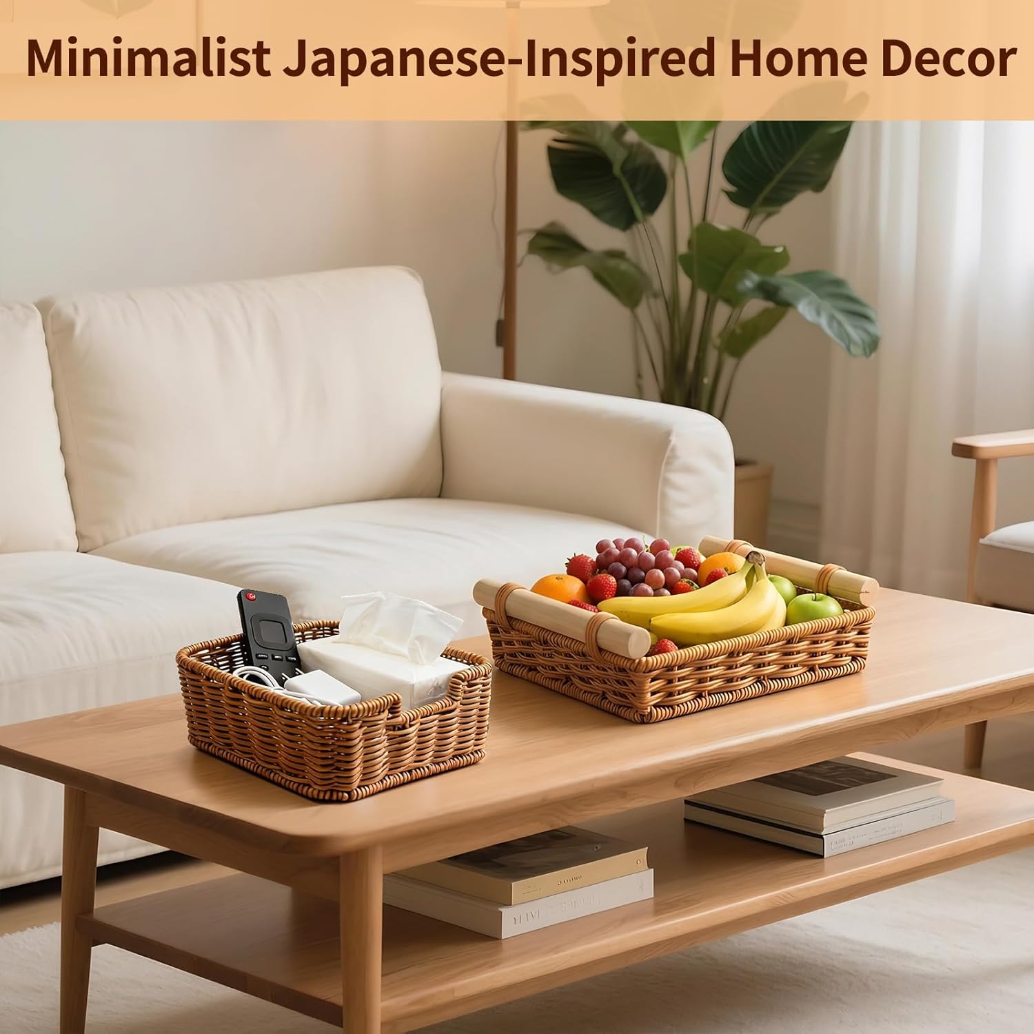 Rattan Napkin Holder Set / Set of 2