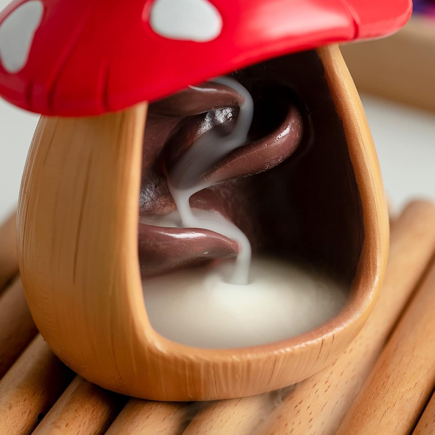 Mushroom Incense Holder / 60 Incense Cones