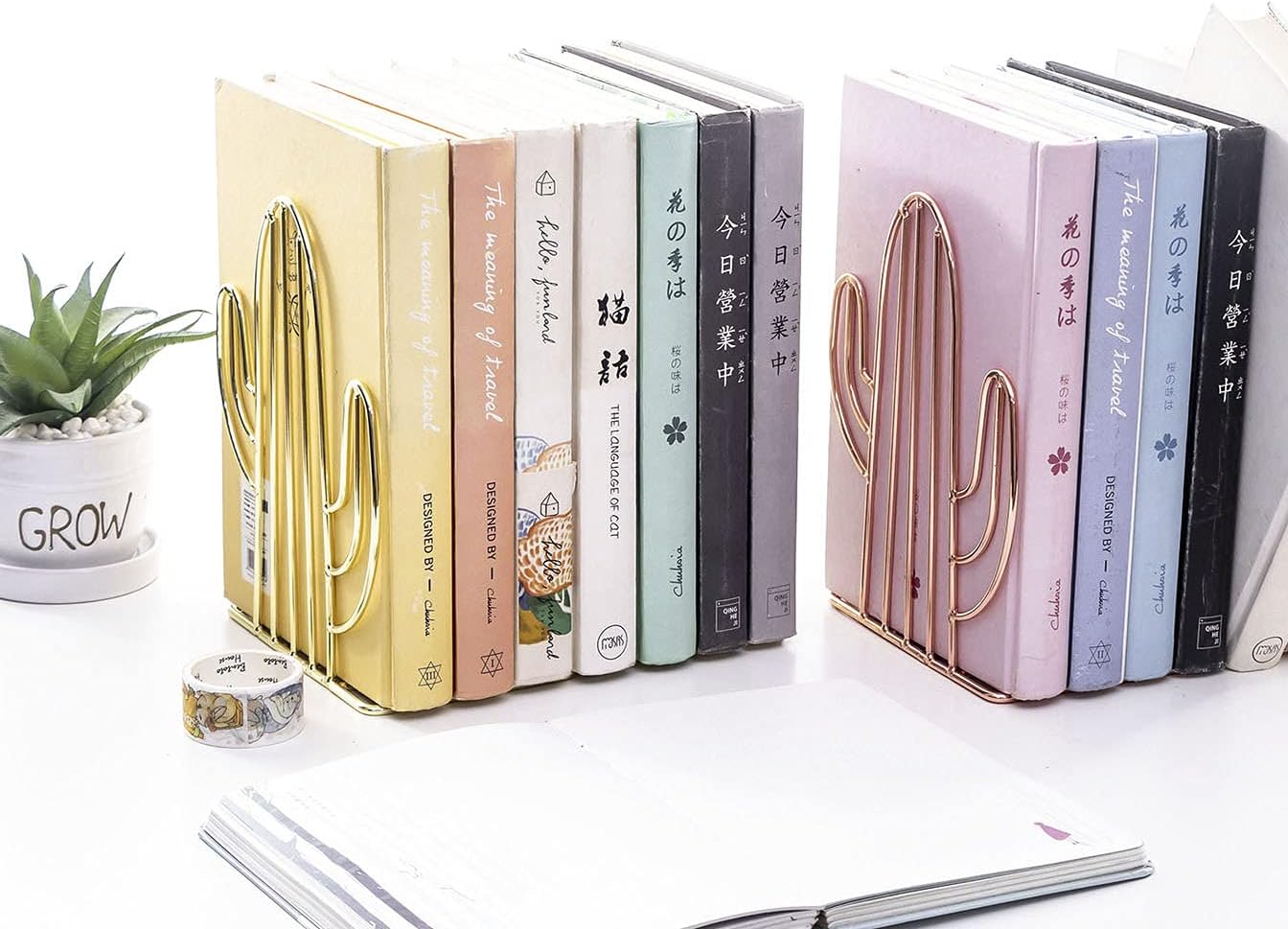Iron Metal Non-Slip Shelf Organizers / Gold