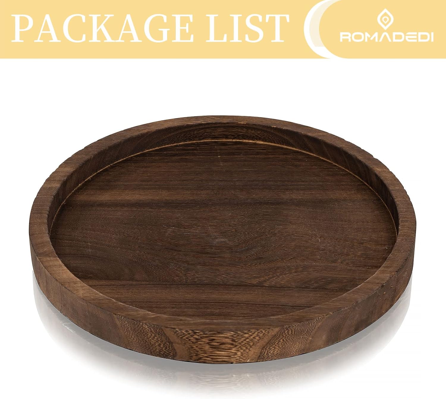 Small Rustic Trays / Rustic-round