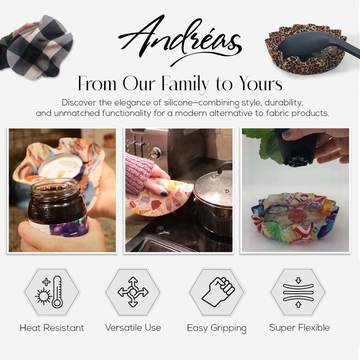 Andreas Silicone LP5-952 " Lillie Pad / Cheetah 5