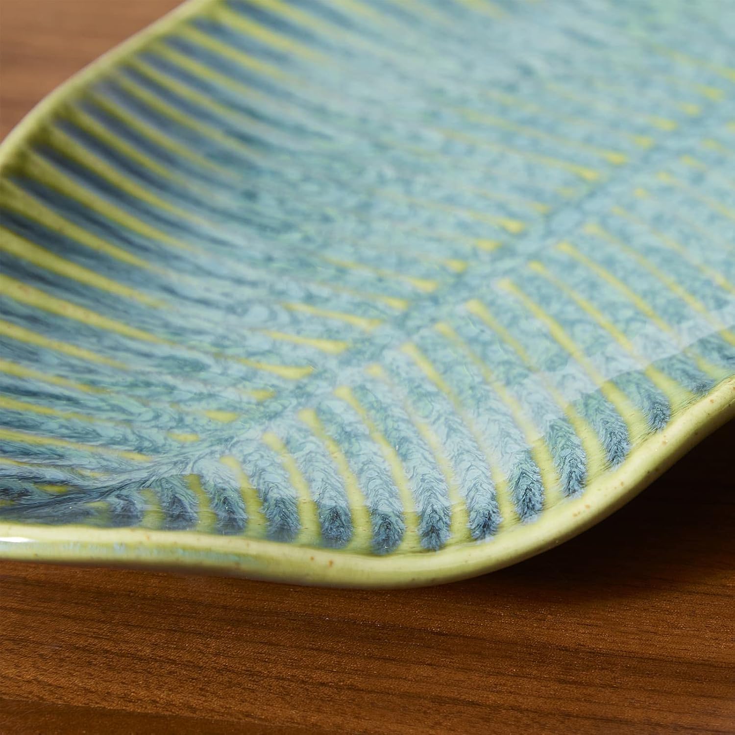 Ring Holder Dish / 11.4 x 5.5 x 1.4 / Green