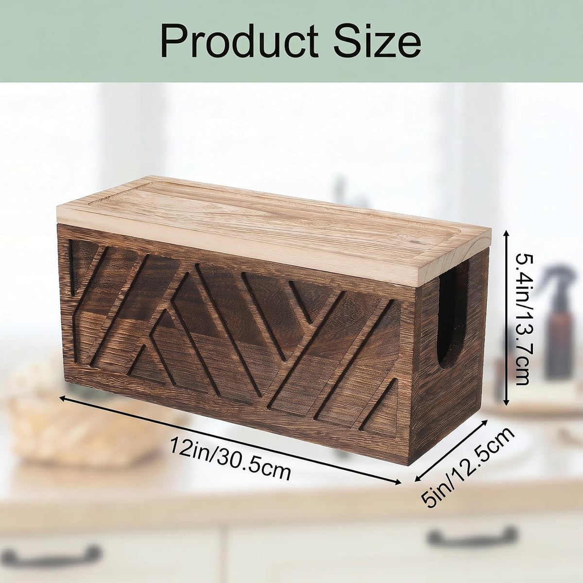 Paper Towel Dispenser Wall Mount Paper Towel Holder with Lid Solid Wood Commercial C-Fold, Z-Fold Hand Papers Towels