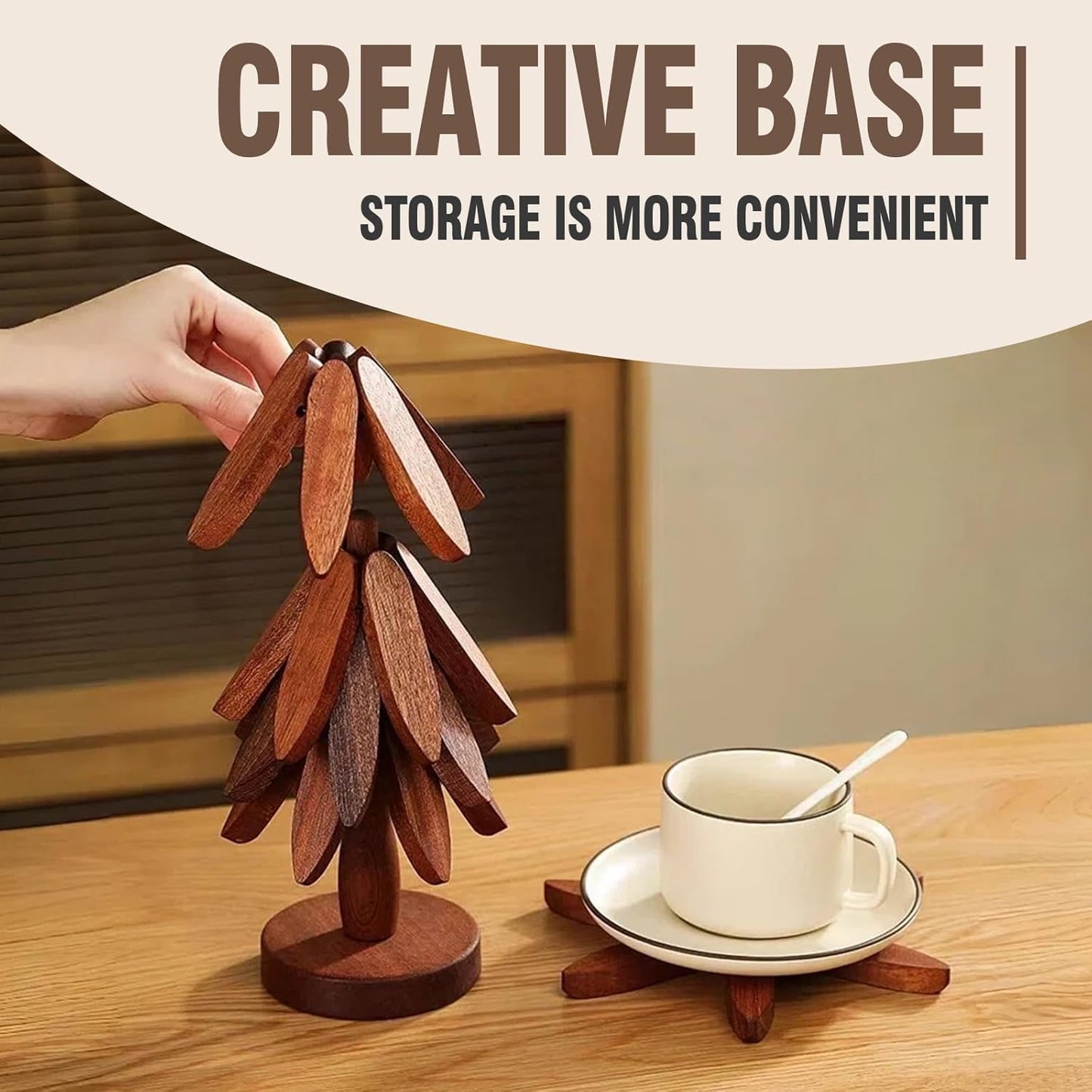 5 Bamboo + 1 Stand stored Like a Tree
